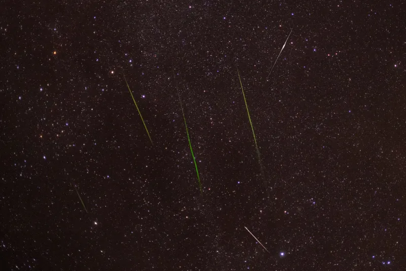Meteors, the ISS, and the Night Sky: What Really Happens When Orbital Paths Cross a Shooting Star Storm